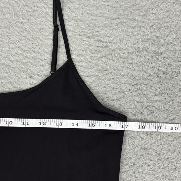 Aritzia Wilfred Cami Tank Top sz Large Black Adjustable Straps office career - Picture 5 of 12